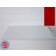 Red Wood Shelf / Floating Slatwall Shelf - 1200mm wide x 400mm deep